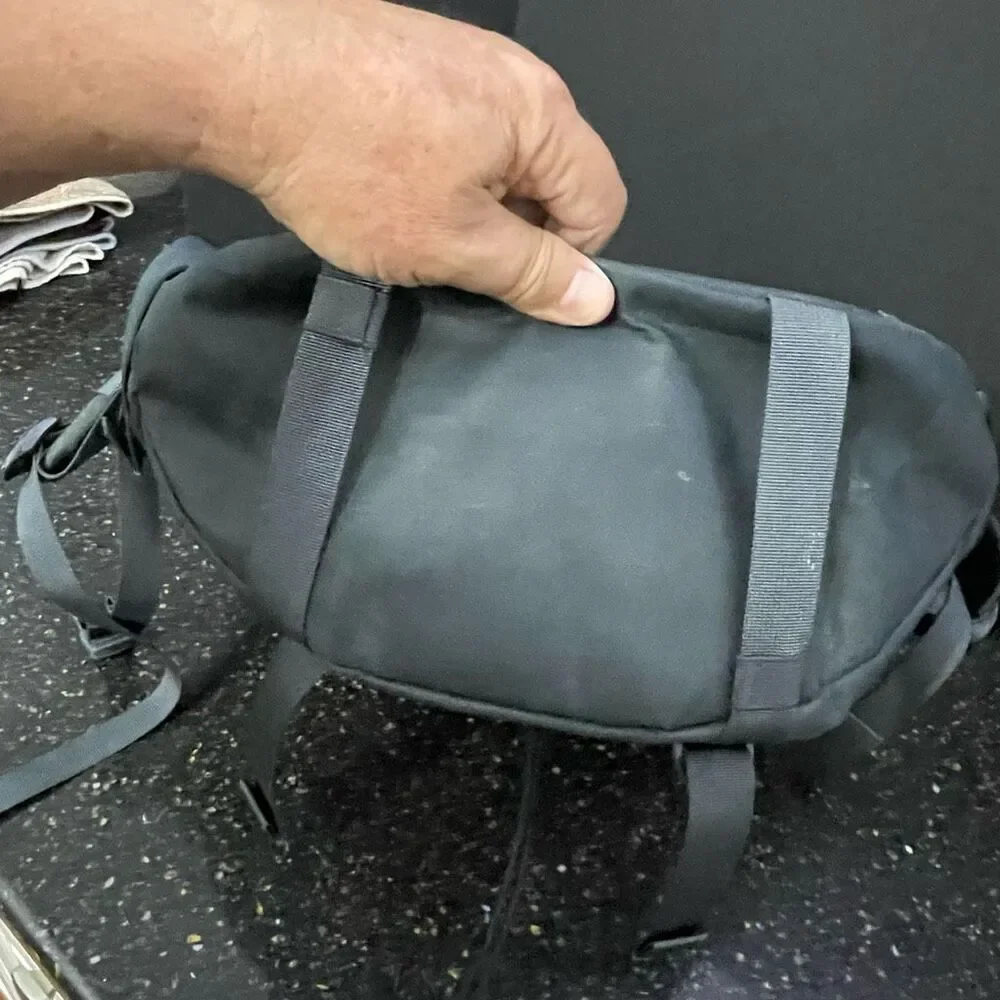 The North Face Borealis Charcoal Backpack.